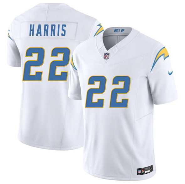 Men & Women & Youth Los Angeles Chargers #22 Najee Harris White 2025 F.U.S.E. Vapor Limited Stitched Jersey,We sell and wholesale Men & Women & Youth Los Angeles Chargers #22 Najee Harris White 2025 F.U.S.E. Vapor Limited Stitched Jersey on line form chian!